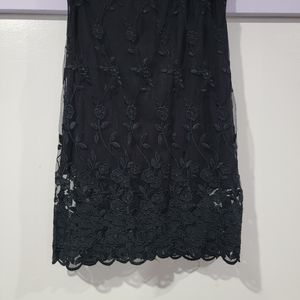Lace highwaisted skirt